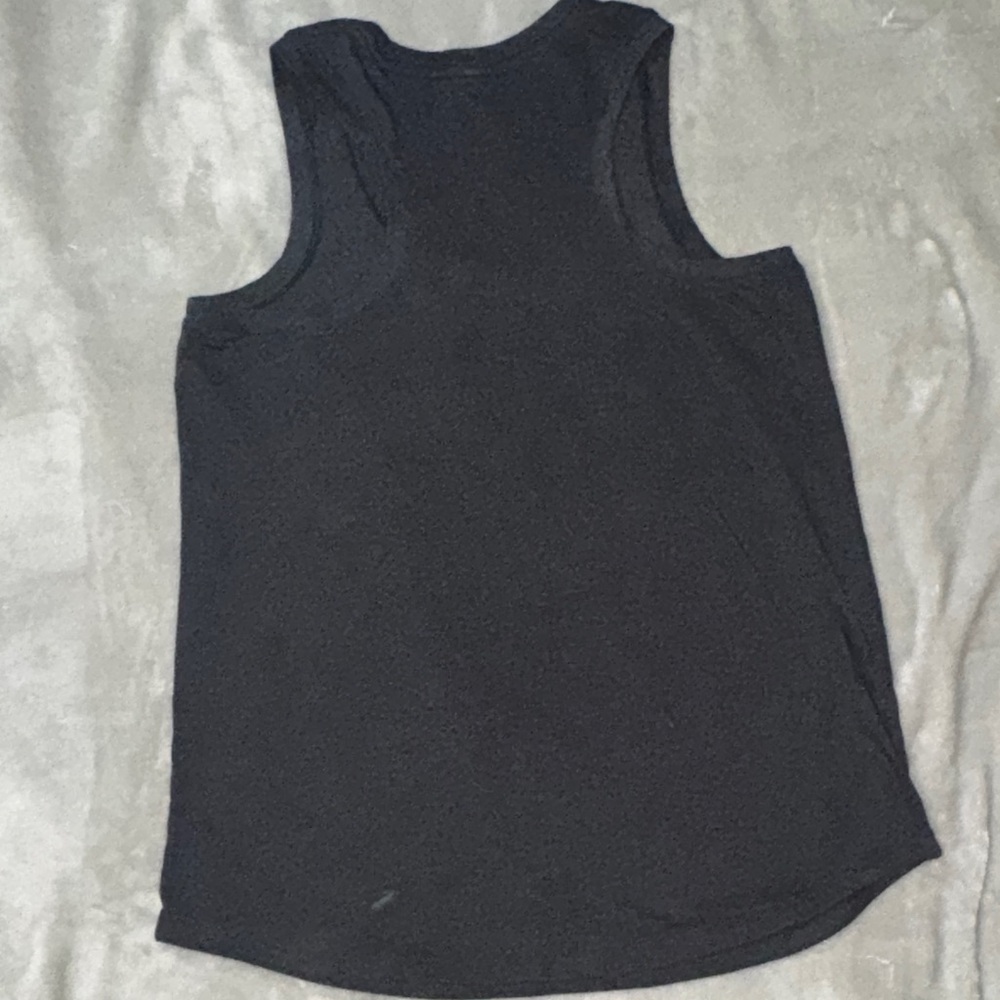Graphic Sleeveless Tank Top - Charcoal - Picture 3 of 5